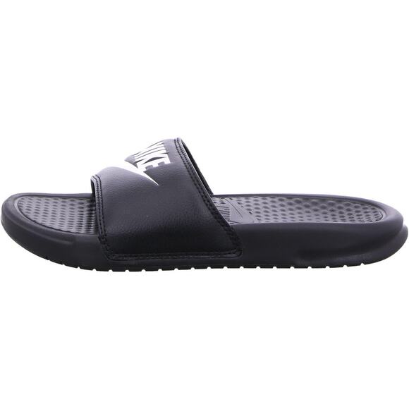 NWT Nike Mens Benassi Just Do It Athletic Sandal - Black / White-SZ 8 D US main image 4